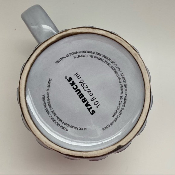 Starbucks Anniversary Raised Mermaid Scales Coffee
Mug Cup 2016 100z - Picture 3 of 5